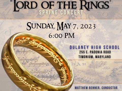 Hunt Valley Wind Ensemble's Lord of the Rings-inspired spring concert.